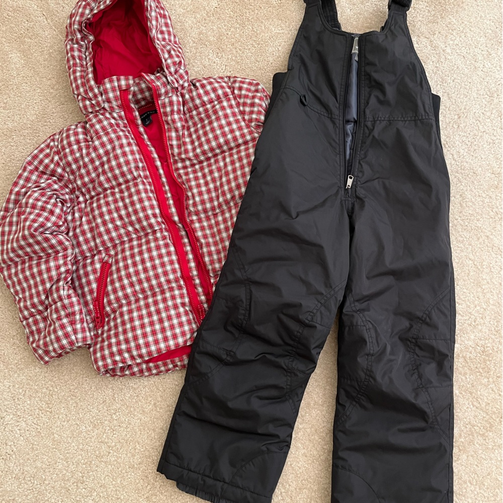 Lands end ski jacket (no bib)